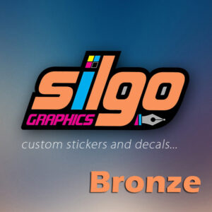 Silgo stickers: Bronze