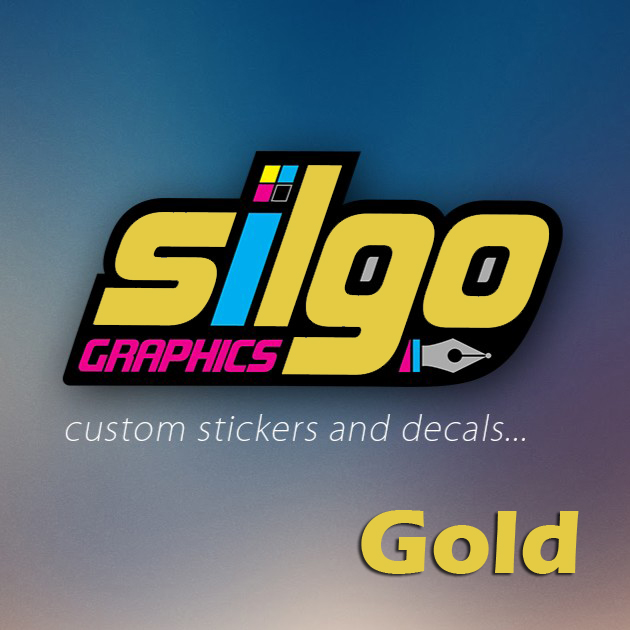 Silgo Stickers: Gold Silgo Stickers: Gold